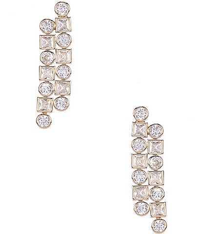 Anna & Ava Cubic Zirconia Linear Earrings