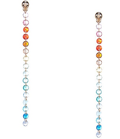 Anna & Ava Delicate Multi Stone Linear Earrings
