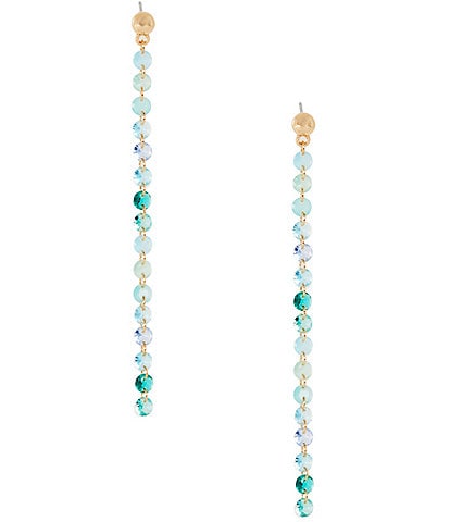 Anna & Ava Delicate Stone Linear Earrings