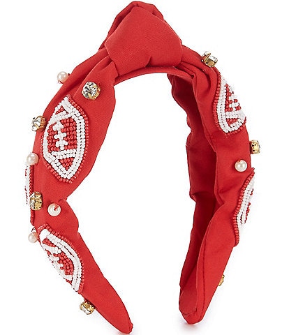 Anna & Ava Embellished Football Headband