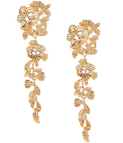 Anna & Ava Flower Cascade Statement Drop Earrings