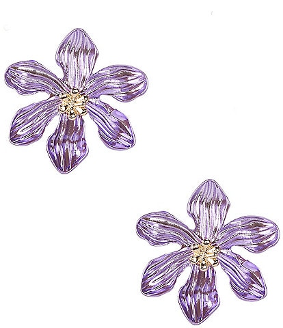 Anna & Ava Flower Statement Resort Drop Earrings
