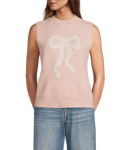 Anna & Ava Knit Bow Poncho