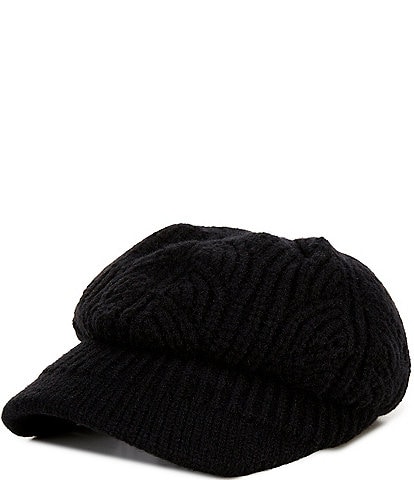 Anna & Ava New Cable Knit Newsboy Cap