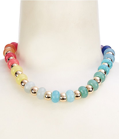 Anna & Ava Oversized Beaded Collar Necklace