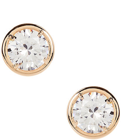 Anna & Ava Oversized Cubic Zirconia Stud Earrings