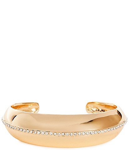 Anna & Ava Pave Line Cuff Bracelet