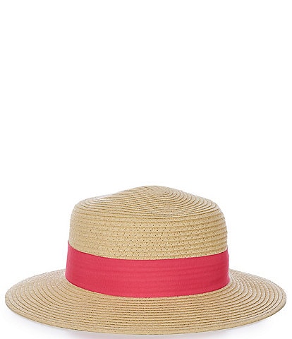 Anna & Ava Shaded Straw Panama Hat