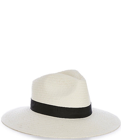 Anna & Ava Straw Fedora Hat