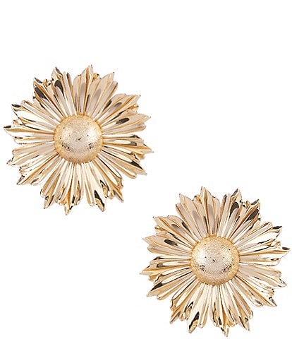 Anna & Ava Sunflower Stud Earrings