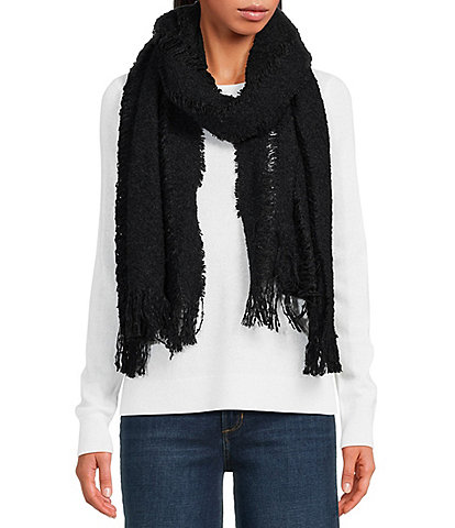 Anna & Ava Textured Two Tone Scarf Wrap
