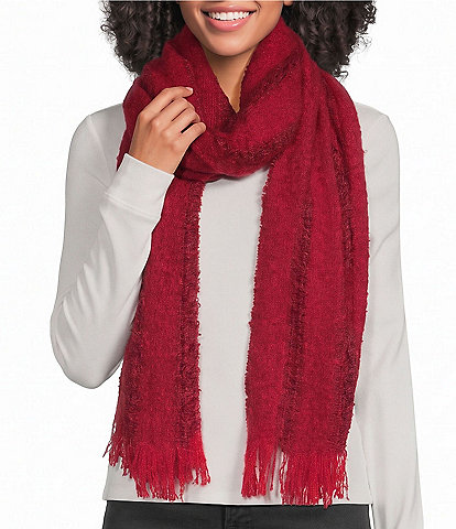 Anna & Ava Textured Two Tone Scarf Wrap