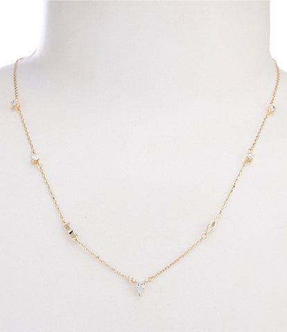 Anna & Ava Waterproof Cubic Zirconia Stone Collar Necklace