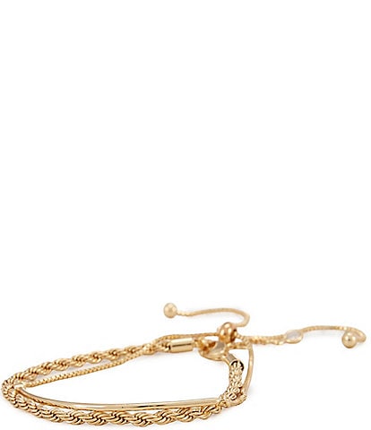 Anna & Ava Waterproof Delicate Chain Bracelet Set