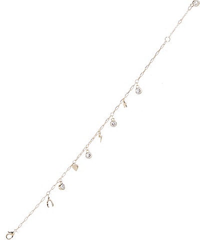 Anna & Ava Waterproof Delicate Charm Chain Bracelet