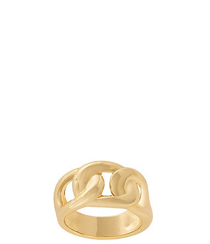 Anna & Ava Waterproof Link Statement Ring