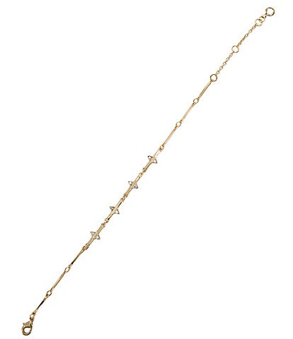 Anna & Ava Waterproof Stone and Stick Chain Bracelet