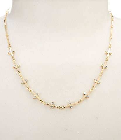 Anna & Ava Waterproof Stone and Stick Collar Necklace