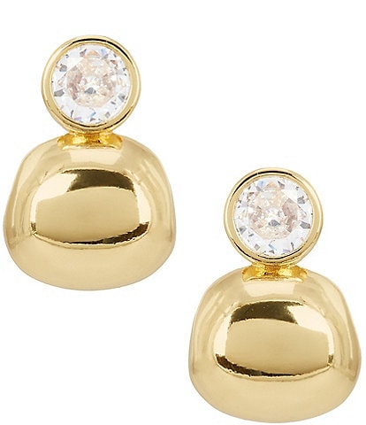 Anna & Ava Waterproof Stone Metal Stud Earrings