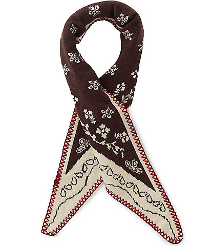 Anna & Ava Whipstitch Bandana Triangle Scarf