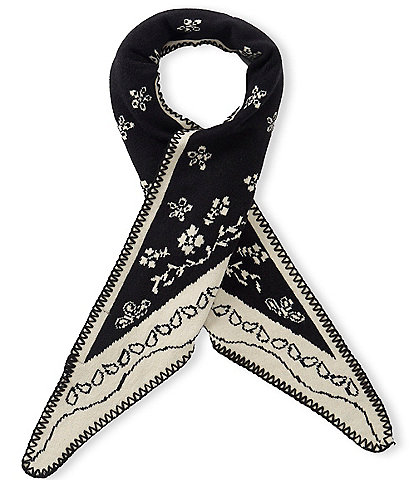 Anna & Ava Whipstitch Bandana Triangle Scarf