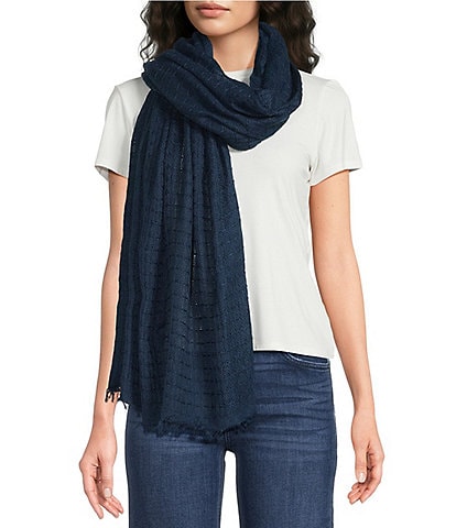 Anna & Ava Windowpane Scarf Wrap