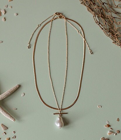 Anna & Ava x Brooke Webb of KBStyled Traci Delicate Layered Pearl Necklace