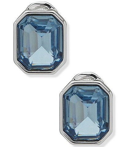 Anne Klein Button Stud Earrings