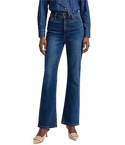 Anne Klein Stretch Denim Bootcut Jeans