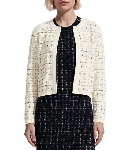 Anne Klein Tweed Coordinating Shrug