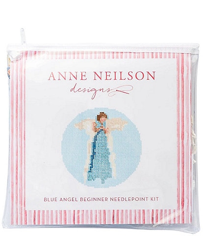 Anne Neilson The Blue Angel Beginner Needlepoint Kit