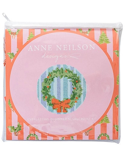 Anne Neilson The Everlasting Wreath Beginner Needlepoint Kit