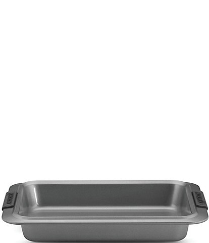 Anolon Advanced Nonstick Bakeware Rectangular Cake Pan with Silicone Grips