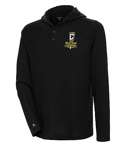 Antigua Columbus Crew 2023 MLS Cup Champions Strong Hold Hoodie