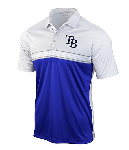 Men's Antigua Gray Tampa Bay Rays Spark Polo