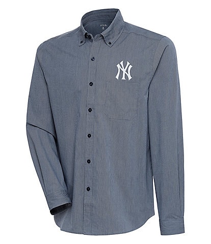 Antigua MLB American League Compression Long Sleeve Woven Shirt