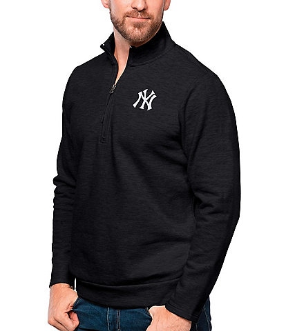 Antigua MLB New York Yankees Men's Epic Pullover, Grey, Small