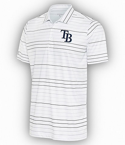 Antigua MLB Tampa Bay Rays Spark Short-Sleeve Polo Shirt