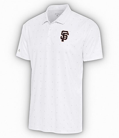 Antigua MLB National League 19th Hole Short Sleeve Polo Shirt