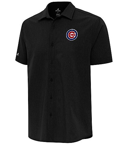 Antigua MLB National League Activate Short Sleeve Woven Shirt