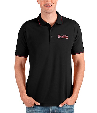 Antigua MLB National League Affluent Short-Sleeve Polo Shirt