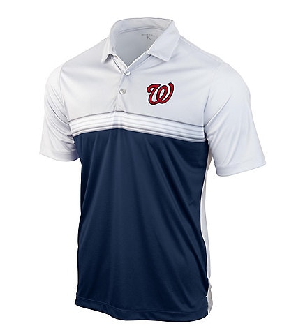 Antigua MLB National League Answer Short-Sleeve Polo Shirt