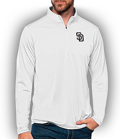 Antigua MLB National League Tribute Quarter-Zip Pullover