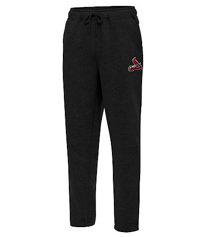 St. Louis Cardinals Antigua Flier Bunker Pullover Sweatshirt - Black