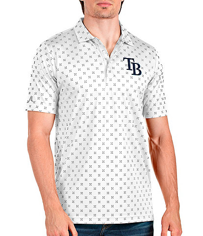 Antigua MLB Tampa Bay Rays Spark Short-Sleeve Polo Shirt