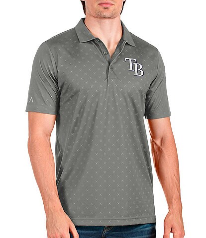 Antigua MLB Tampa Bay Rays Spark Short-Sleeve Polo Shirt