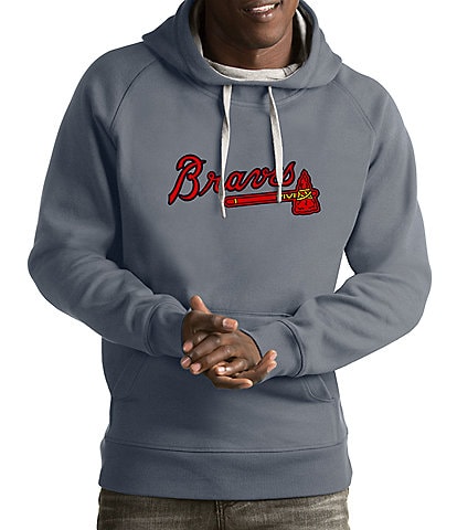 Atlanta Braves MLB Mens Short Sleeve Hoodie