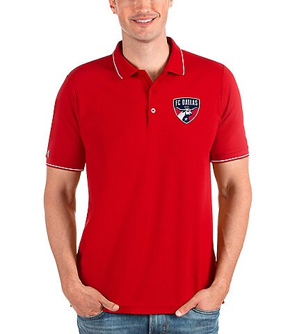 Antigua MLS Western Conference FC Dallas Short-Sleeve Polo Shirt