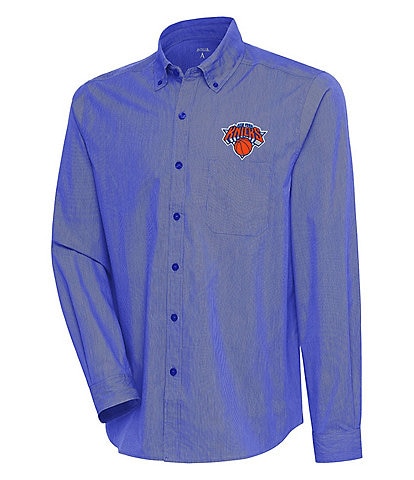 Antigua NBA Eastern Conference Compression Long Sleeve Woven Shirt