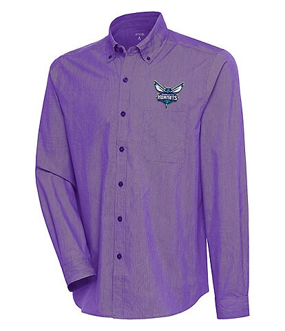 Antigua NBA Eastern Conference Compression Long Sleeve Woven Shirt